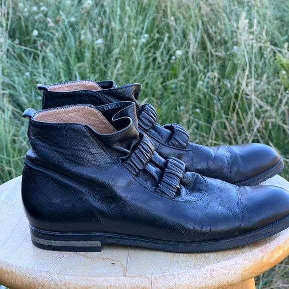 Rare! Tokio Kumagai black leather shoes - Picture 7 of 7